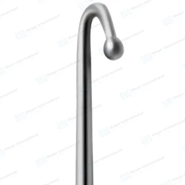 5 Pcs Covault Spay Hook Set 9″ with Curved Probe Tip - veterinary instruments manufactured by Waqar International, Sialkot - view 4