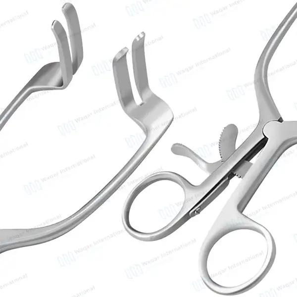 Mayo Adams Retractor 6.75″ with Grip Lock - surgical instruments manufactured by Waqar International, Sialkot - view 8