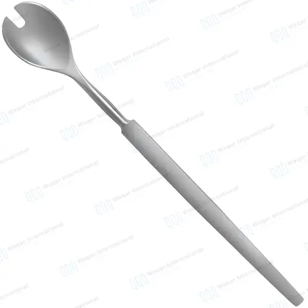 Wells Enucleation Spoon 6″ (15.2cm) Cup 21mm - surgical instruments manufactured by Waqar International, Sialkot - view 2