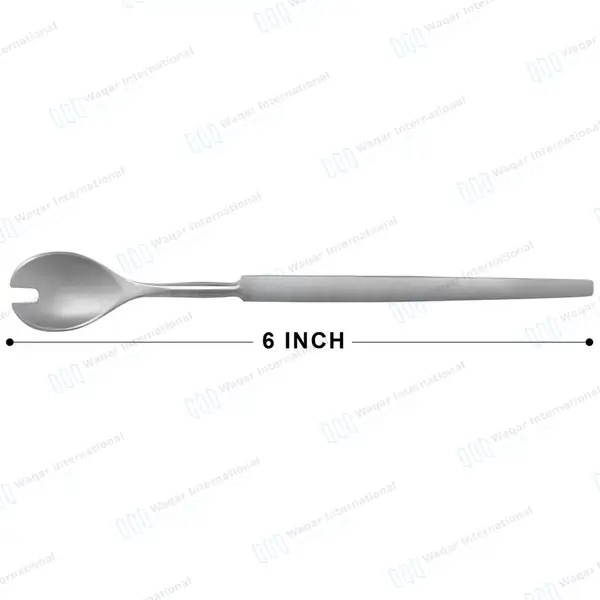 Wells Enucleation Spoon 6″ (15.2cm) Cup 21mm - surgical instruments manufactured by Waqar International, Sialkot - view 3