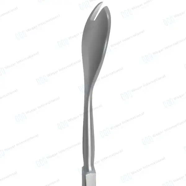 Wells Enucleation Spoon 6″ (15.2cm) Cup 21mm - surgical instruments manufactured by Waqar International, Sialkot - view 5