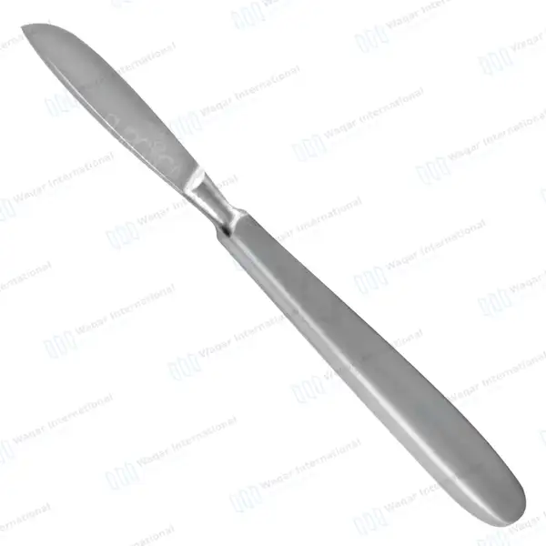 Post Mortem Knife 6.5″ Smooth Handle - surgical instruments manufactured by Waqar International, Sialkot - view 2