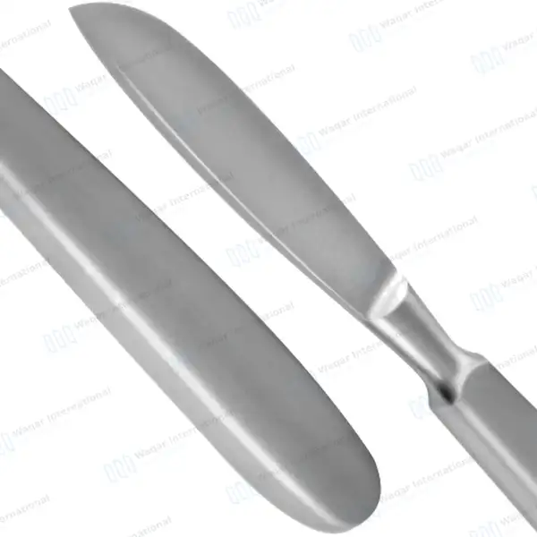 Post Mortem Knife 6.5″ Smooth Handle - surgical instruments manufactured by Waqar International, Sialkot - view 8