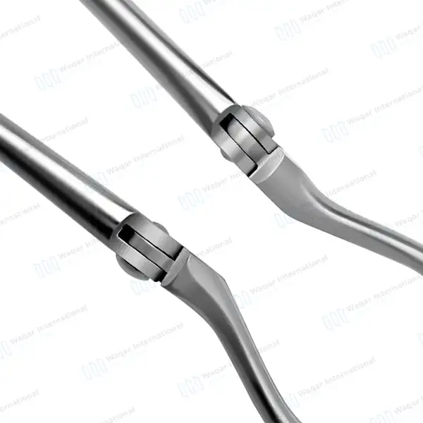 Beckman Weitlaner Retractor 5.5″ 3×4 Blunt Hinged Blade - surgical instruments manufactured by Waqar International, Sialkot - view 6