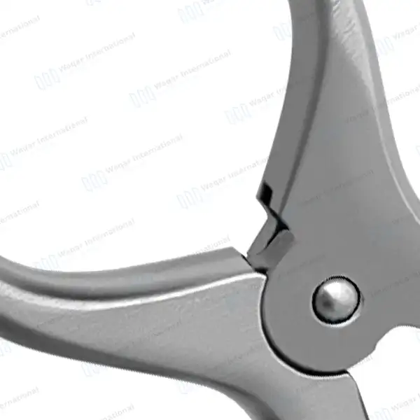 Beckman Weitlaner Retractor 5.5″ 3×4 Blunt Hinged Blade - surgical instruments manufactured by Waqar International, Sialkot - view 7