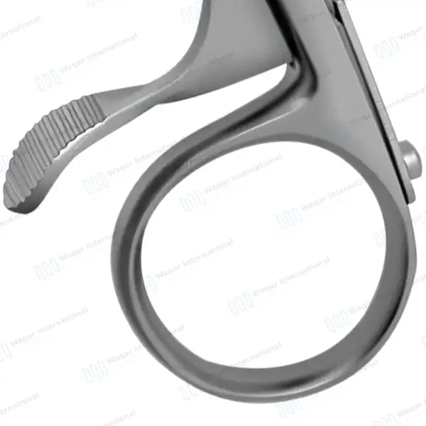 Beckman Weitlaner Retractor 5.5″ 3×4 Blunt Hinged Blade - surgical instruments manufactured by Waqar International, Sialkot - view 9