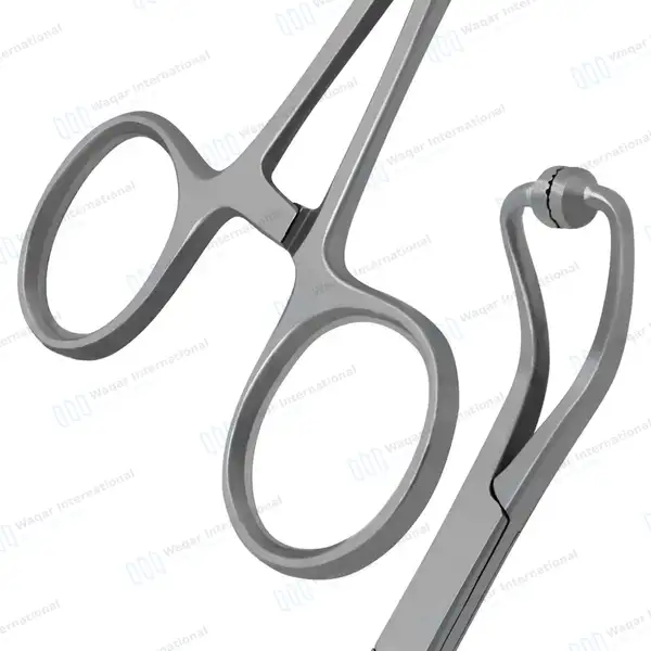 Hoff Towel Clamp Forceps 5.25″ - surgical instruments manufactured by Waqar International, Sialkot - view 6