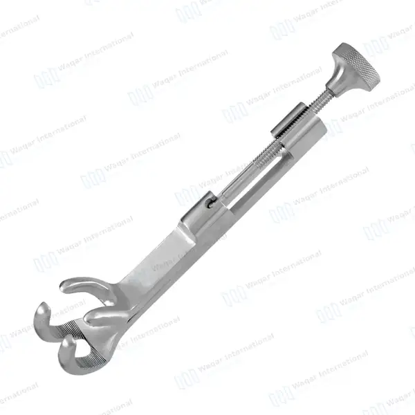 Lambert-Lowman Bone Clamp 7″ 2×2 Prong Jaws 1″ Wide - orthopedic instruments manufactured by Waqar International, Sialkot - view 9