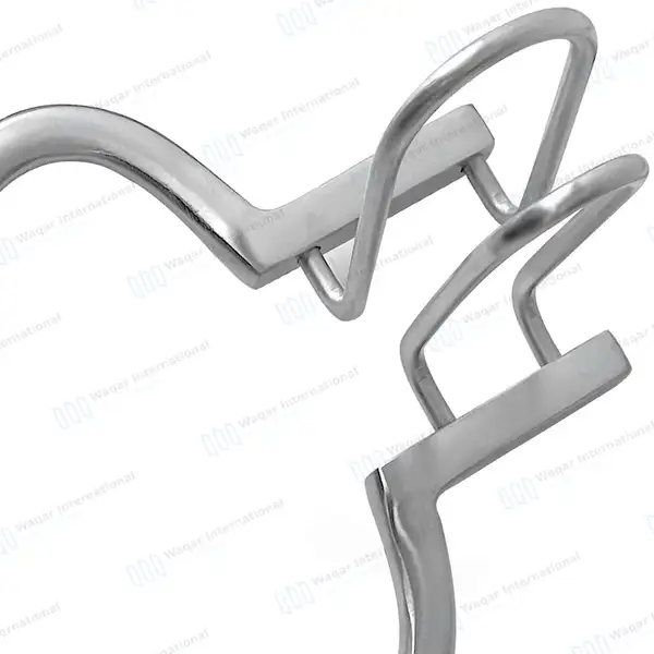 Balfour Retractor 14″ (35.7cm) Spread with Fenestrated Side Blades - surgical instruments manufactured by Waqar International, Sialkot - view 6
