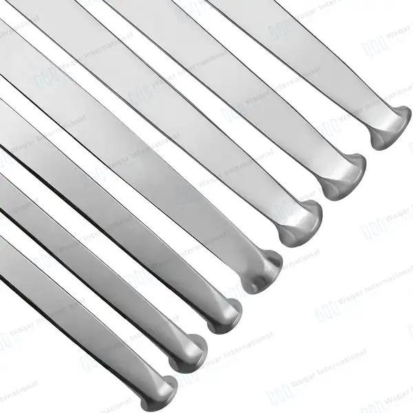 7 Pcs U.S Army Pattern Osteotome Kit 6mm – 18mm Straight - surgical instruments manufactured by Waqar International, Sialkot - view 4