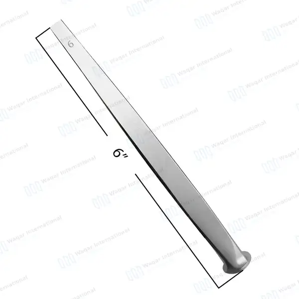 U.S Army Pattern Osteotome 6mm Straight - surgical instruments manufactured by Waqar International, Sialkot - view 3