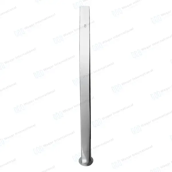 U.S Army Pattern Osteotome 8mm Straight - surgical instruments manufactured by Waqar International, Sialkot - view 4