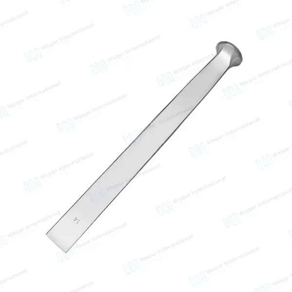 U.S Army Pattern Osteotome 14mm Straight - surgical instruments manufactured by Waqar International, Sialkot - view 4