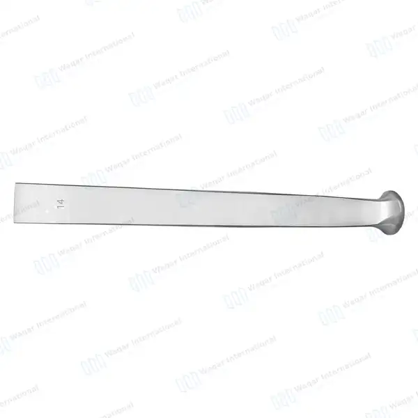U.S Army Pattern Osteotome 14mm Straight - surgical instruments manufactured by Waqar International, Sialkot - view 5