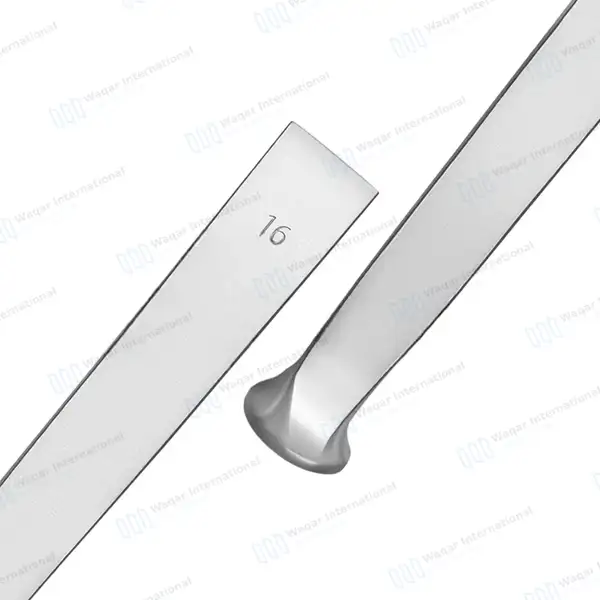 U.S Army Pattern Osteotome 16mm Straight - surgical instruments manufactured by Waqar International, Sialkot - view 3