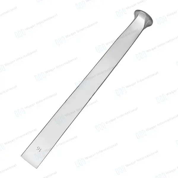 U.S Army Pattern Osteotome 16mm Straight - surgical instruments manufactured by Waqar International, Sialkot - view 4