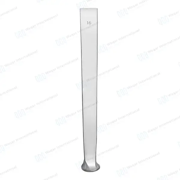 U.S Army Pattern Osteotome 16mm Straight - surgical instruments manufactured by Waqar International, Sialkot - view 6