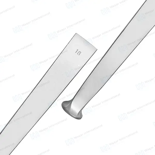 U.S Army Pattern Osteotome 18mm Straight - surgical instruments manufactured by Waqar International, Sialkot - view 3