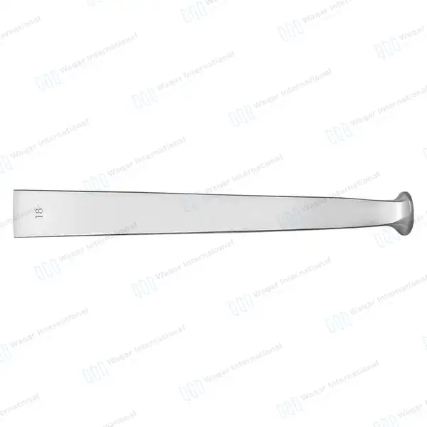 U.S Army Pattern Osteotome 18mm Straight - surgical instruments manufactured by Waqar International, Sialkot - view 5
