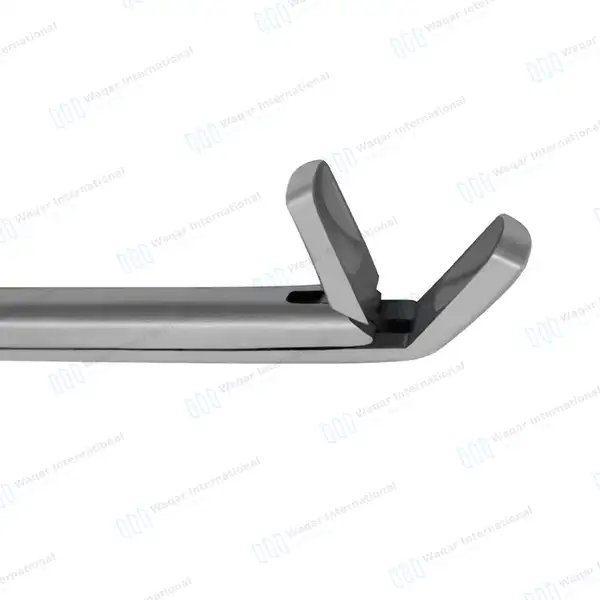 Cushing Rongeur 8″ 4x10mm Upward Angled Cup Jaws - surgical instruments manufactured by Waqar International, Sialkot - view 5