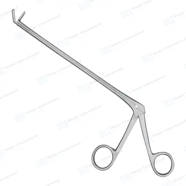 Cushing Rongeur 8″ 4x10mm Upward Angled Cup Jaws - surgical instruments manufactured by Waqar International, Sialkot - view 6