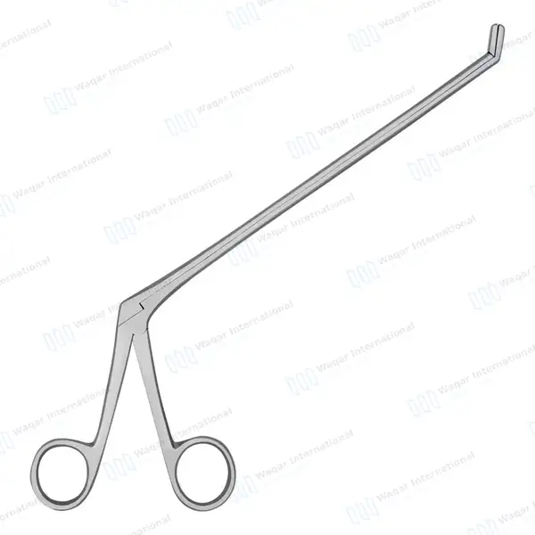 Cushing Rongeur 8″ 4x10mm Upward Angled Cup Jaws - surgical instruments manufactured by Waqar International, Sialkot - view 7