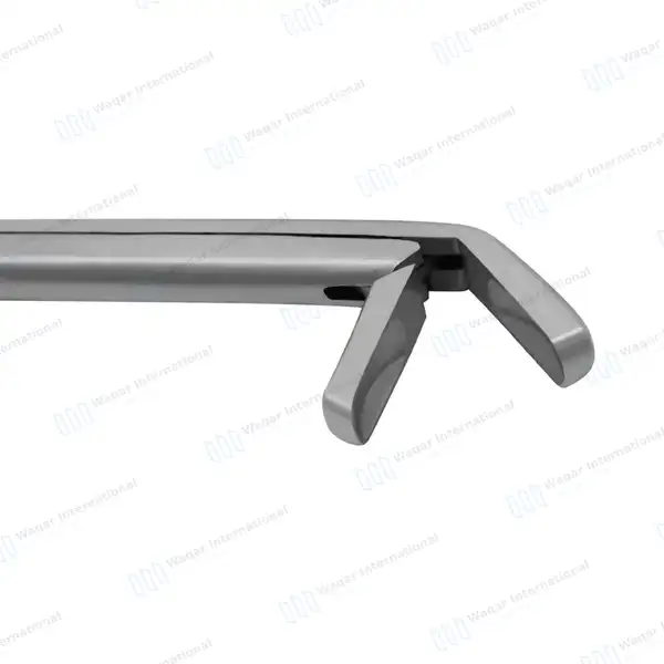 Cushing Rongeur 8″ 4x10mm Downward Angled Cup Jaws - surgical instruments manufactured by Waqar International, Sialkot - view 5