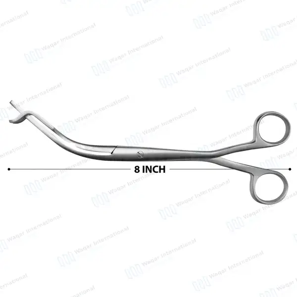 Three Prong Sterilizer Forceps 8″ - surgical instruments manufactured by Waqar International, Sialkot - view 3