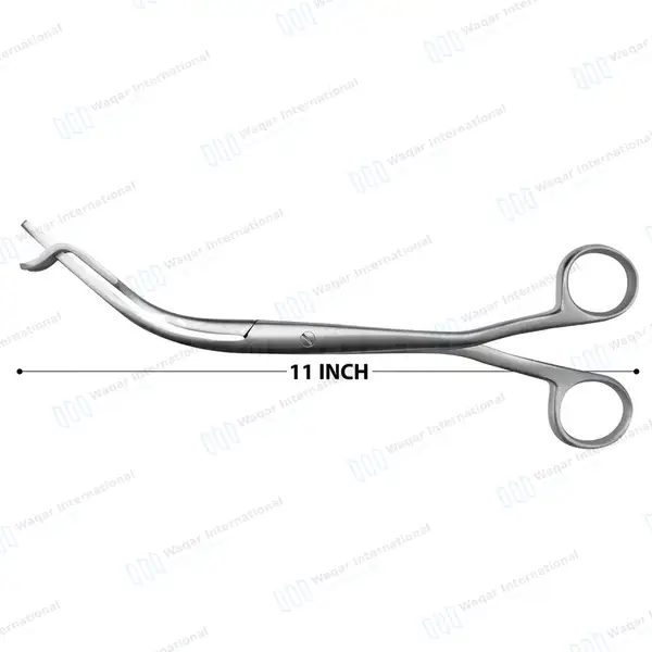 Three Prong Sterilizer Forceps 11″ - surgical instruments manufactured by Waqar International, Sialkot - view 3