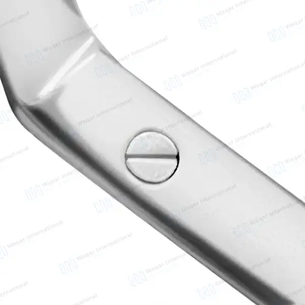 Angular Scissor 4.5″ with Safety Blunt Tips - surgical instruments manufactured by Waqar International, Sialkot - view 5