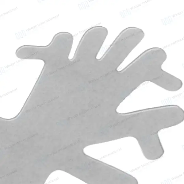 Lead Hand Retractor 9.5″ Small Child Size - surgical instruments manufactured by Waqar International, Sialkot - view 4