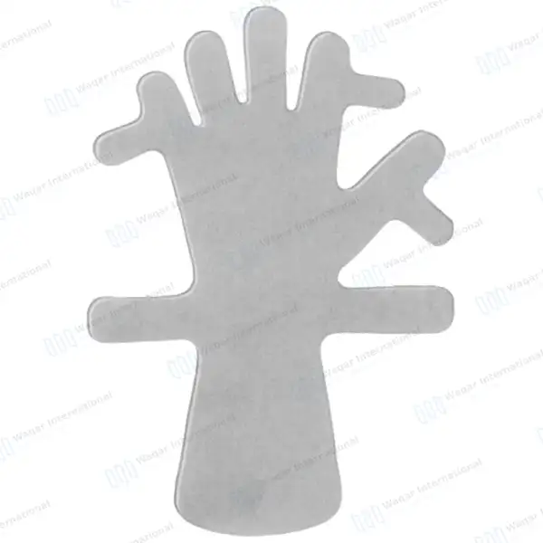 Lead Hand Retractor 14″ Large Adult Size - surgical instruments manufactured by Waqar International, Sialkot - view 2