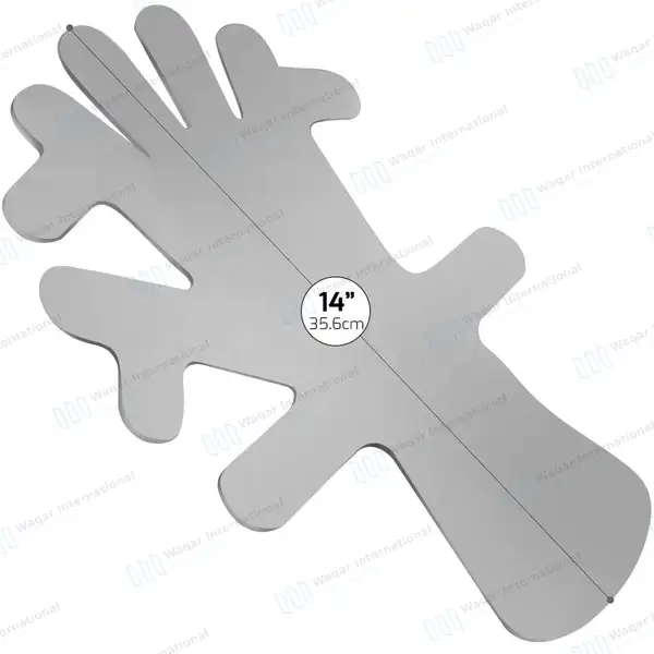 Lead Hand Retractor 14″ Large Adult Size - surgical instruments manufactured by Waqar International, Sialkot - view 3