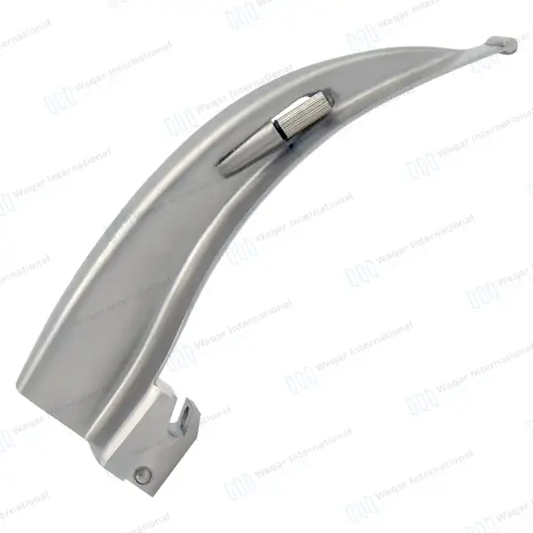 Mac Blade #5 with Conventional Laryngoscope Medium Handle - surgical instruments manufactured by Waqar International, Sialkot - view 2