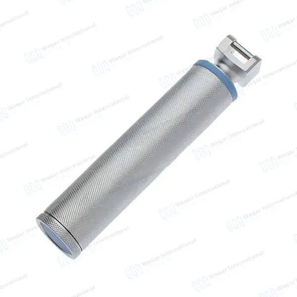 Mac Blade #5 with Conventional Laryngoscope Medium Handle - surgical instruments manufactured by Waqar International, Sialkot - view 3