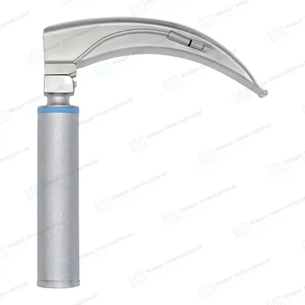Mac Blade #5 with Conventional Laryngoscope Medium Handle - surgical instruments manufactured by Waqar International, Sialkot - view 8