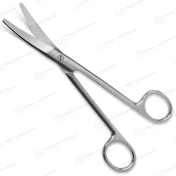 Mayo Dissecting Scissors 8″ (20.3cm) Curved - surgical instruments manufactured by Waqar International, Sialkot - view 2