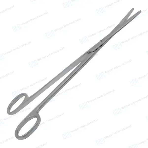 Metzenbaum Scissors 8″ Straight Blunt Tips - surgical instruments manufactured by Waqar International, Sialkot - view 4