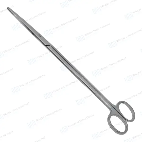 Metzenbaum Scissors 9″ Straight Blunt Tips - surgical instruments manufactured by Waqar International, Sialkot - view 4