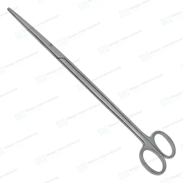 Metzenbaum Scissors 11″ Straight Blunt Tips - surgical instruments manufactured by Waqar International, Sialkot - view 4