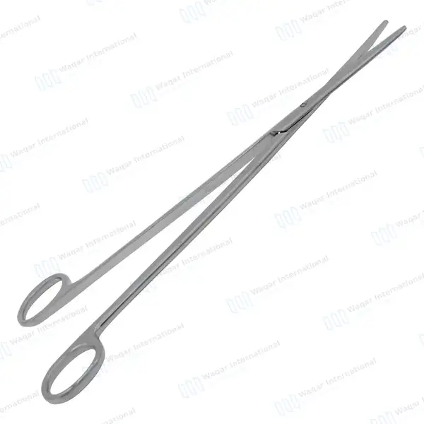 Metzenbaum Scissors 11″ Straight Blunt Tips - surgical instruments manufactured by Waqar International, Sialkot - view 5