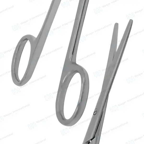 Metzenbaum Scissors 11″ Straight Blunt Tips - surgical instruments manufactured by Waqar International, Sialkot - view 6