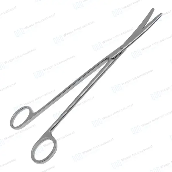 Metzenbaum Scissors 8″ Curved Blunt Tips - surgical instruments manufactured by Waqar International, Sialkot - view 5