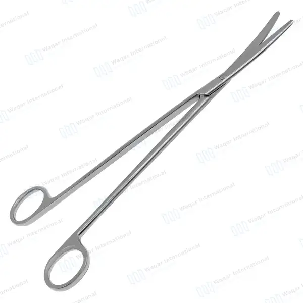 Metzenbaum Scissors 11″ Curved Blunt Tips - surgical instruments manufactured by Waqar International, Sialkot - view 5