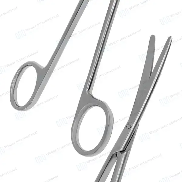 Metzenbaum Scissors 11″ Curved Blunt Tips - surgical instruments manufactured by Waqar International, Sialkot - view 6
