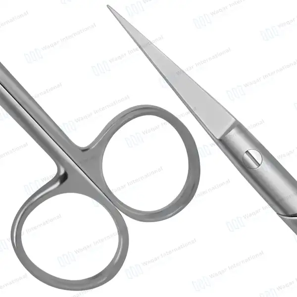 Kelly Scissors 6.25″ Straight Sharp Blades - surgical instruments manufactured by Waqar International, Sialkot - view 7