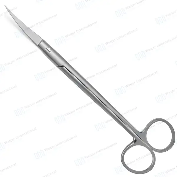 Kelly Scissors 7″ Straight Sharp Blades - surgical instruments manufactured by Waqar International, Sialkot - view 2