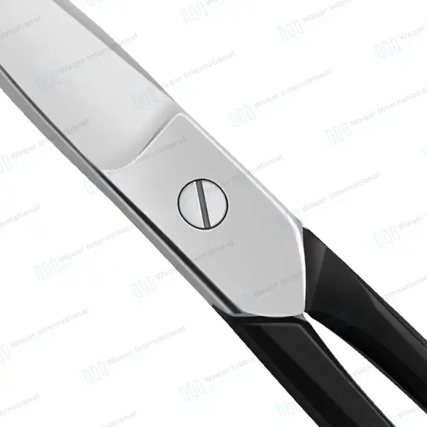 Lightweight Metal Snips Shears 7″ Straight Blade Black Handle - surgical instruments manufactured by Waqar International, Sialkot - view 5