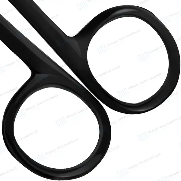 Lightweight Metal Snips Shears 7″ Straight Blade Black Handle - surgical instruments manufactured by Waqar International, Sialkot - view 6