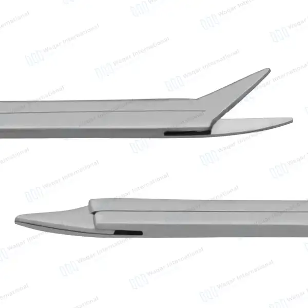 Bellucci Micro Ear Scissors 3.5″ Straight Sharp/Sharp 5mm Blades - surgical instruments manufactured by Waqar International, Sialkot - view 4